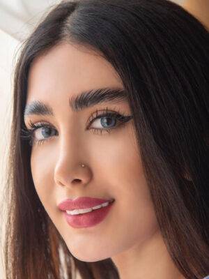 لنز چشم فصلی آبی یخی دوردار از برند فستیوال مورنینگ کیو Festival Morning Q Ice Blue - Image 2