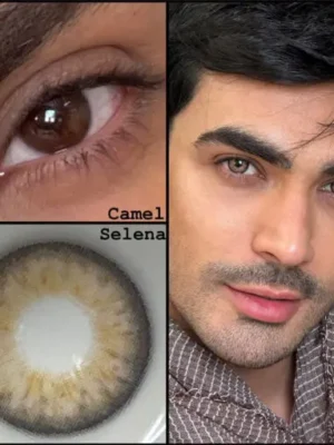 لنز سلنا کمل عسلی دور مشکی - Image 5