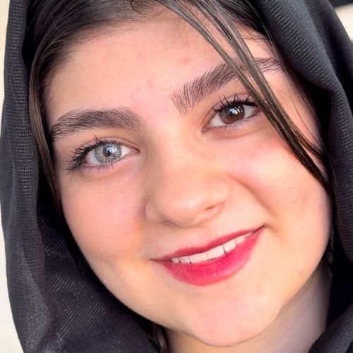 لنز چشم رنگی طوسی خاکستری رگه دار گلکسی گری سلنا