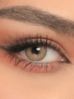 لنز آیس کالر کارامل(لاکچری)
