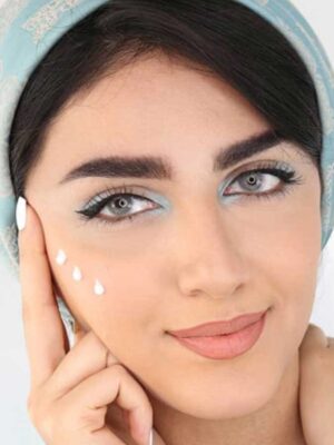 لنز رنگی طوسی فیلی ترسا مجیک اسموک