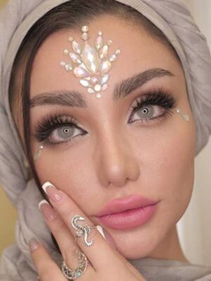 لنز رنگی طوسی فیلی ترسا مجیک اسموک