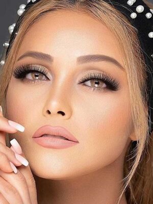 لنز رنگی قهوه ای عسلی ترسا مجیک کارامل