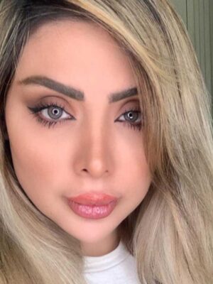 لنز طبی رنگی طوسی سبز الیویا گری سالانه