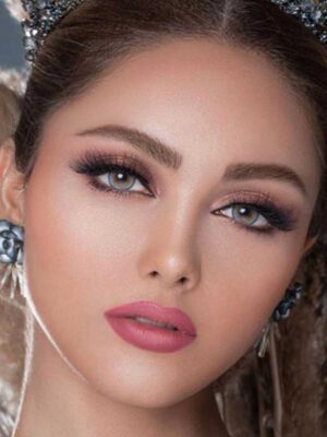 لنز رنگی طوسی فیلی ترسا نوادا
