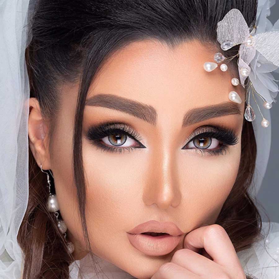 لنز رنگی طوسی فیلی ترسا نوادا