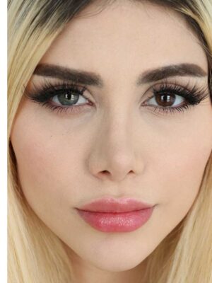لنز رنگی ایفوریا طوسی سبز هاوایی فصلی - Image 3
