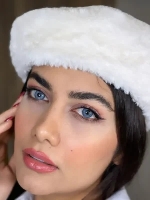 لنز هاوایی بلو اماندا چشم