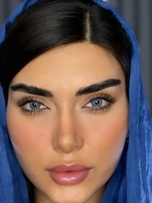 لنز چشم هاوایی بلو سلنا