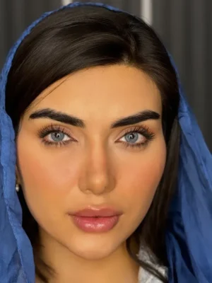 خرید لنز چشم هاوایی بلو سلنا