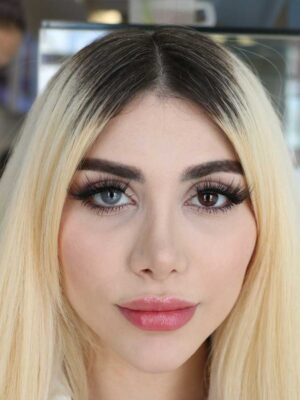 لنز رنگی طوسی آبی ایفوریا پیور گری فصلی