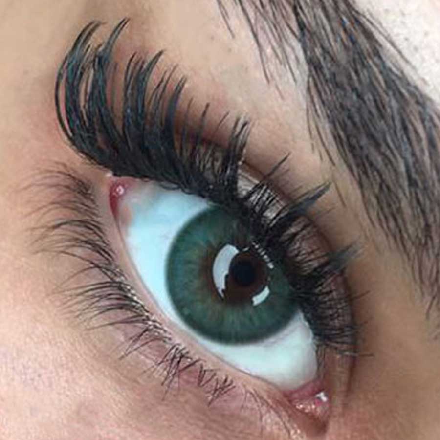 لنز رنگی آماندا کینگ گرین سبز فیروزه ای