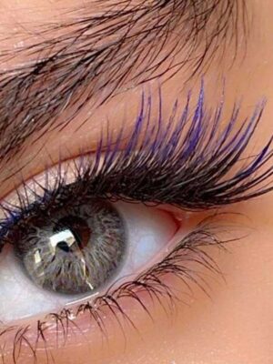لنز رنگی سلنا طوسی خاکستری گلکسی گری ماهانه