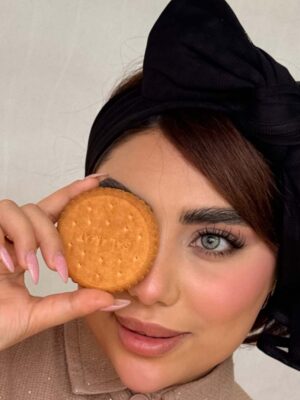 لنز رنگی سبز روشن مرکز عسلی دوردار گلکسی گرین سلنا - Image 2