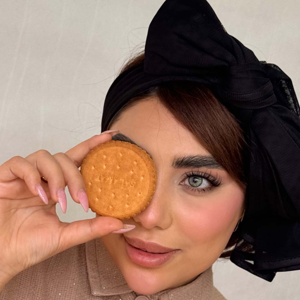 لنز رنگی سبز روشن مرکز عسلی دوردار گلکسی گرین سلنا - Image 2
